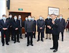 中共中央政治局委员、中国法学会会长王晨来北京大学调研